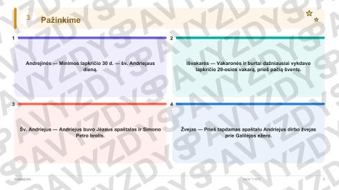 Andrejinės 3-4 kl.: 20 užduočių, SUP, stalo žaidimas ir QR