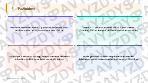 Pasaulinė medvilnės diena 9-10 kl.: 20 užduočių, SUP, stalo žaidimas ir QR