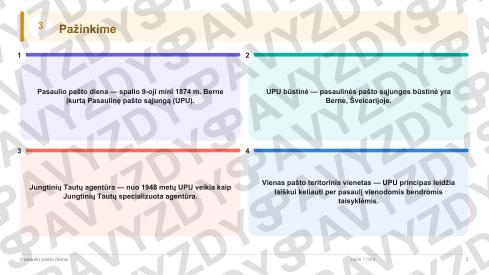 Pasaulio pašto diena 7-8 kl.: 20 užduočių, SUP, stalo žaidimas ir QR