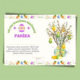 Velykinė padėka