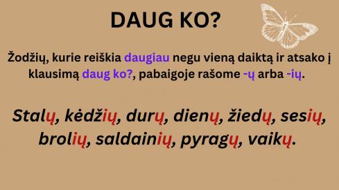 Lietuvių kalbos taisyklės