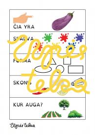 Rišliosios kalbos Upės teka ugdymo kortelės 