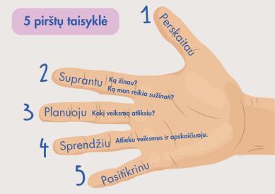 5 pirštų taisyklė
