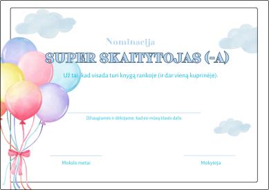 Metų nominacijos