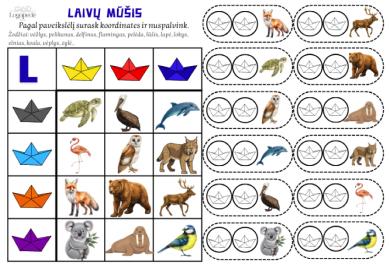Laivų mūšis: garsas L