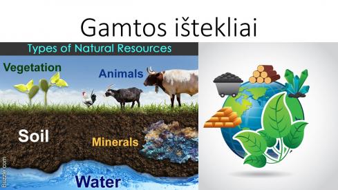 Skaidrės temai: Ištekliai ir energetika