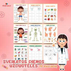 UŽDUOTĖLĖS APIE ŽMOGAUS KŪNĄ IR SVEIKATĄ