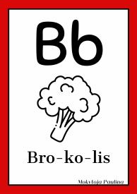 Vaisių ir daržovių kortelės