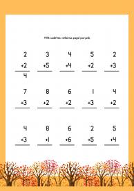 Matematiniai veiksmai - simetrija