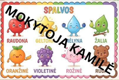 Mokomieji plakatai mažiesiems
