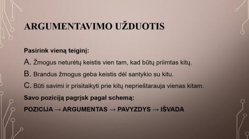 32.1.1. Pažįsta savo unikalumą. 2 etikos pamokos III gimnazijos klasei
