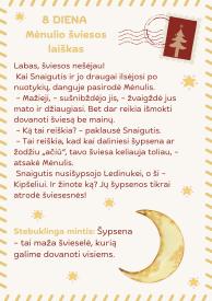 24 Advento istorijos ir užduotys vaikams 