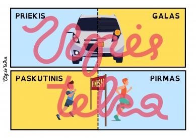 Upės teka Priešingybės