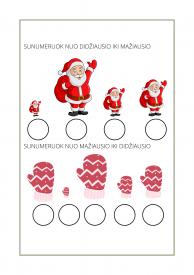 KALĖDOS - matematika