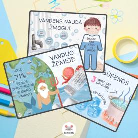 Skaidrės APIE VANDENĮ ir viktorina
