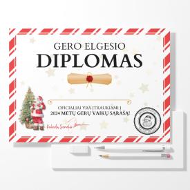 Gero elgesio diplomas.
