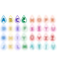 32 vnt abėcėlės raidės
