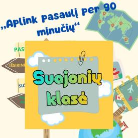 IMPROVIZUOTA PASAULIO PAŽINIMO  VEIKLA