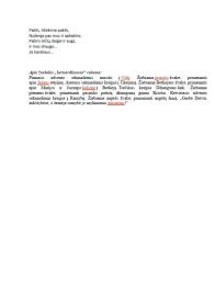 Advento tyloje - vaidinimo scenarijus 