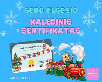 KALĖDINIS SERTIFIKATAS