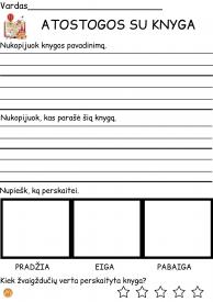Atostogos su knyga