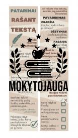 Teksto rašymo ir kūrimo atmintinė-skirtukas