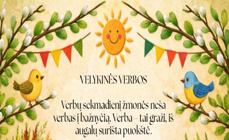 VELYKINĖS VERBOS
