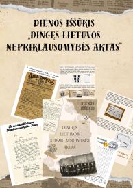 Dienos iššūkis Dingęs Lietuvos Nepriklausomybės Aktas