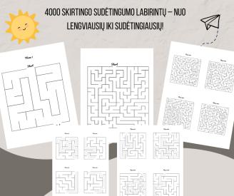 4000 Skirtingų labirintų