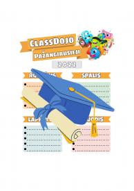 ClassDojo pažangiausieji 2022  2023 m.m.