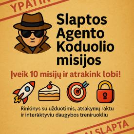 Slaptos Agento Koduolio misijos