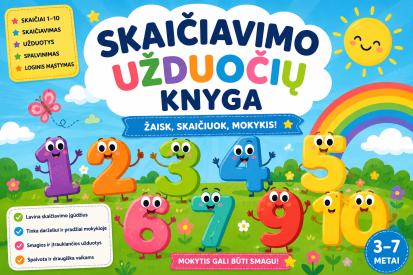 Skaičių užduočių knyga