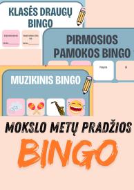 Mokslo metų pradžios BINGO