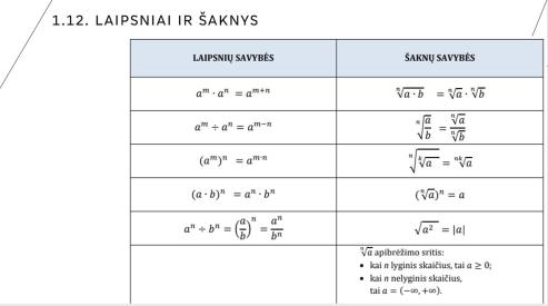 SKAIČIAVIMŲ TEORIJA - APIBENDRINIMAS - SKAIDRĖS