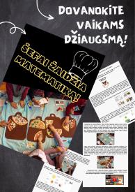Šefo pamoka apie pusę, trečdalį, ketvirtadalį.