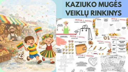 Kaziuko mugės veiklos rinkinys