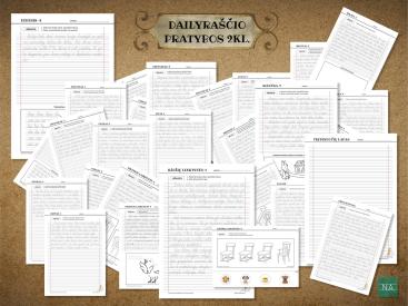 Dailyraštis. 2 klasė. Trumpos istorijos. 