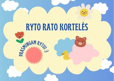 RYTO RATO KORTELĖS