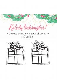 Nuspalvink ir iškirpk-Kalėdos
