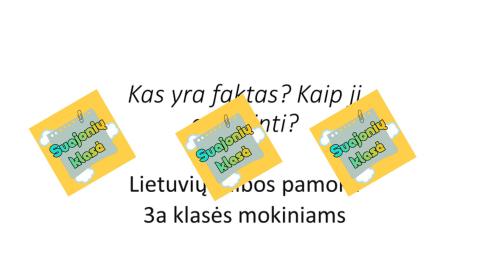 Kas yra faktas Kaip jį atpažinti
