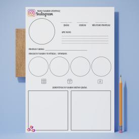 Mano vasaros atostogų Instagram profilis