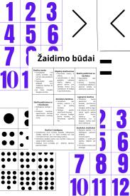 Skaičių , matematikos žaidimai
