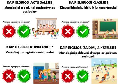 Elgesio korekcijos kortelės