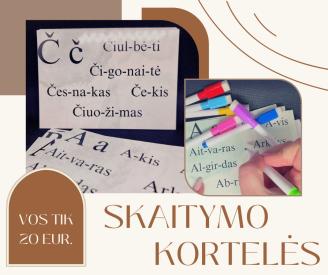 SKAITYMO KORTELĖS