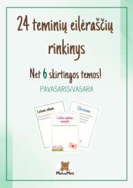24 teminių eilėraščių rinkinys