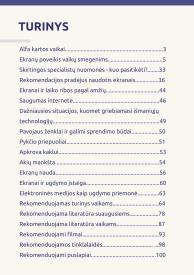 101 psl. el. leidinys - Ekranų nauda, žala ir ribos vaikams