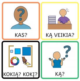 Sudaryk sakinį 1