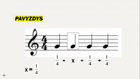 Integruota matematikos ir muzikos pamoka - Išmatuokime muzikos trukmę