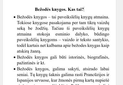 BEŽODĖS KNYGOS