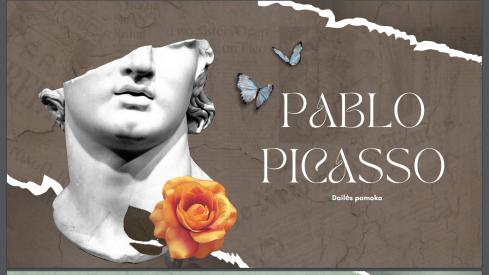 Pablo Picasso dailės pamoka 